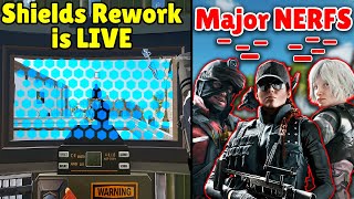 The NEW Shields REWORK is LIVE NOW  Ash Ace amp Iana NERFED Hard  Rainbow Six Siege [upl. by Hamfurd]