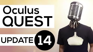 Oculus META Quest V14 update  Oculus Link Microphone Fix  How to [upl. by Olga]