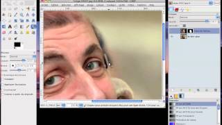 Mettre son visage sur une autre photo avec Gimp partie 2mov [upl. by Milton]