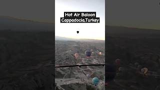 Hot Air Balloon I Turkey europetourism istanbulturkey shortsfeed youtubeshorts [upl. by Ahlgren550]