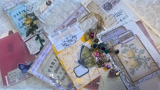 10 junk journal ideas anyone can do for any theme  page amp embellishment ideas [upl. by Eibreh]