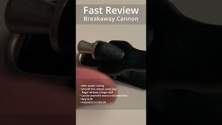 Fast Review  Breakaway Cannon  Trigger release for fixed spool reels [upl. by Luelle345]