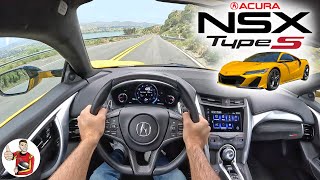 Type S takes the Acura NSX from Good to Great POV Drive Review [upl. by Walton5]