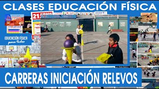 Educación Física Introducción A Carreras De Relevos [upl. by Erl]