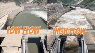 Dam high flow season vs low flow season [upl. by Negah]