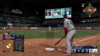 Mlb The Show 24 Franchise Mode Boston Red Sox  Seattle Mariners Opening Day [upl. by Irneh]