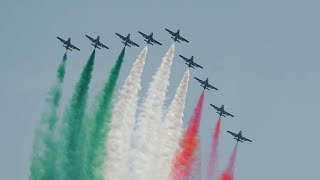 Frecce Tricolori  Milwaukee Air amp Water Show 2024 [upl. by Ranchod]