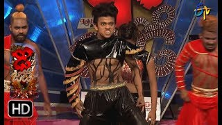 Sanketh and Priyanka Performance  Dhee Jodi  14th June 2017  ETV Telugu [upl. by Ylak729]