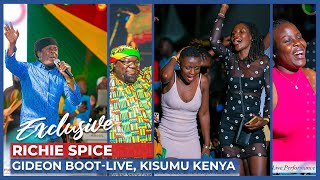 KISUMU REGGAE FANS GO WILD AT RICHIE SPICES GIDEON BOOTS PERFORMANCE [upl. by Whit]