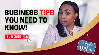 10 Simple Tips For Small Business Owners [upl. by Lanevuj172]