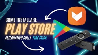 Come Installare PlayStore Alternativo Aptoide TV su Fire Stick [upl. by Emiline334]