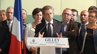 Migrants Sarkozy a quothontequot de quotla brutalitéquot de Marine Le Pen [upl. by Sill]