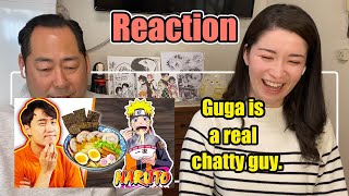 Uncle Roger Review NARUTO RAMEN Guga Foods  Japanese Lady Reaction  English version [upl. by Sheri]