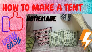 HOW TO MAKE A TENT VERY EASY [upl. by Nitin]