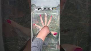 How to Make CLEAR SLIME 😱✨ Easy DIY Slime Recipe [upl. by Alesi362]