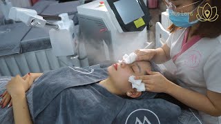 Ultimate LASER TONING Face Massage for Total Relaxation and Skin Transformation [upl. by Pleione576]