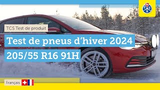 🚗 Test de pneus hiver 2024  les meilleurs pneus pour 20555 R16 91H  ❄️ [upl. by Rico]