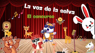 La voz de la selva El concurso heykidsespañol niños cancionesinfantiles cuentosinfantiles [upl. by Furr222]