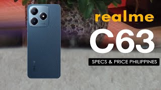 Realme C63 Specs Features and Price in the Philippines [upl. by Luanni]