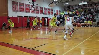 Half Hollow Hills East vs Ward Melville  Derek Varlack 24 points 8 Assists 5 Rebounds 6 Steals [upl. by Anderegg919]