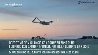 OPERATIVO DE VIGILANCIA CON DRONE [upl. by Lajib731]