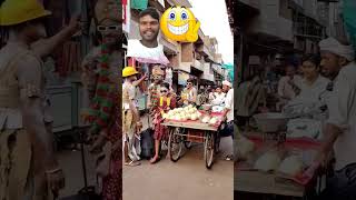 funny comedy bhojpuri dance holi prank bhojpurisong bundelimodaup91 [upl. by Arvy]