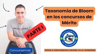 Taxonomía de Bloom en los concursos de Méritos [upl. by Penoyer]