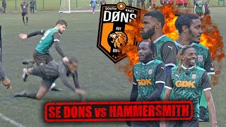 SE DONS vs HAMMERSMITH  SFL LEAGUE GAME [upl. by Aneeles783]