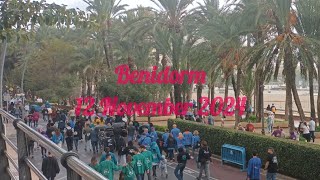 Old Town Benidorm Crowd Nov12 2024 [upl. by Zena]