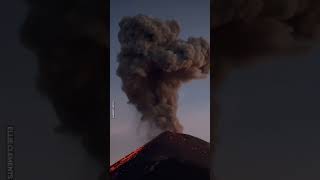 Huge Volcanic Eruption Caught On Camera 🌋 [upl. by Dambro163]