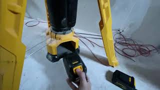 DeWalt Mains Battery  v20  With DCL079 [upl. by Lilhak]