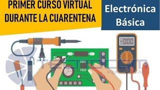 CIRCUITO Electrónico y CONCEPTOS básicos  Curso Electrónica Básica 1  principiantes  GRATIS [upl. by Eseerahs181]