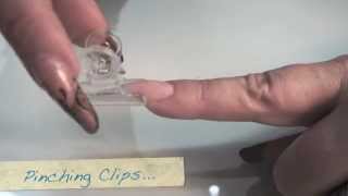 How to use the Nail Pinching Clip [upl. by Nyrmac]