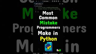 Only 90 of programmers know this in Python python coding programming [upl. by Naes]