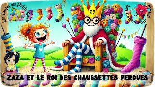 Les Contes Fous d’Ayla 🤪  Zaza à la poursuite des chaussettes perdues 👀🧦 [upl. by Samanthia49]