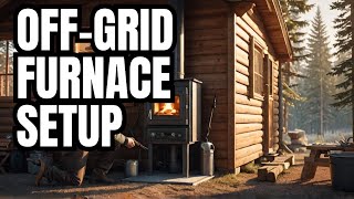 Furnace Installation Made Easy for Off Grid Cabins [upl. by Eleonora]