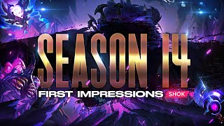 OP SEASON 14 BUILDS  MID LANE MAP CHANGES  SEASON 14 FIRST IMPRESSIONS [upl. by Curtis949]