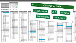 Calendrier 2025 [upl. by Bruis289]