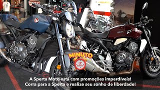 Realize seu sonho de liberdade com ofertas imperdíveis na Sperta Moto  Honda SpertaMoto [upl. by Iand]