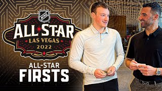 Makar and Kadri Share Firsts  NHL AllStar Weekend 2022 [upl. by Annaet861]