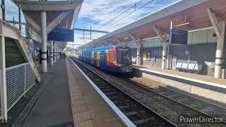 Trains and Supertram at Rotherham Central 29424 [upl. by Gunas]