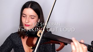 Ed Sheeran  Thinking Out Loud  Violin Cover  Barbara Krajewska [upl. by Vevine]