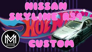 Nissan Skyline R34 Custom mmwheelsgarage [upl. by Nylde]