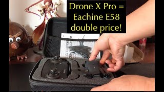 Unboxing DroneX Pro Eachine E58 [upl. by Entirb]