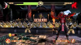 Mortal Kombat PS3 HDMI 1080p 30fps 30Mbps Bitrate Quality Test for Elgato gameplay commentary [upl. by Tristram]