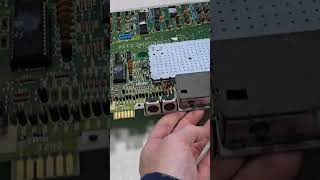 Commodore 128 DEFECTIVE DONOR Motherboard with Jiffy DOS [upl. by Nawk]