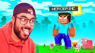 🔥 HEROBRINE in MINECRAFT HAGGAPUR 😨  HAGGAPUR Episode 16  Hitesh KS [upl. by Narah]