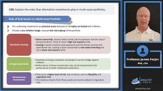 Asset Allocation to Alternative Investments – Part I 2024 Level III CFA® – Reading 19 [upl. by Aala]