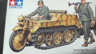 SdKfz2 Kettenkraftrad Tamiya 135 [upl. by Tihor]