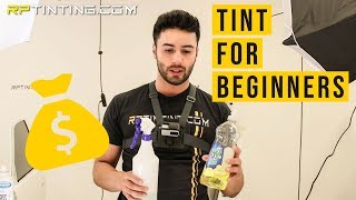 WINDOW TINTING HOW TO TINT WINDOWS FOR BEGINNERS [upl. by Auginahs]